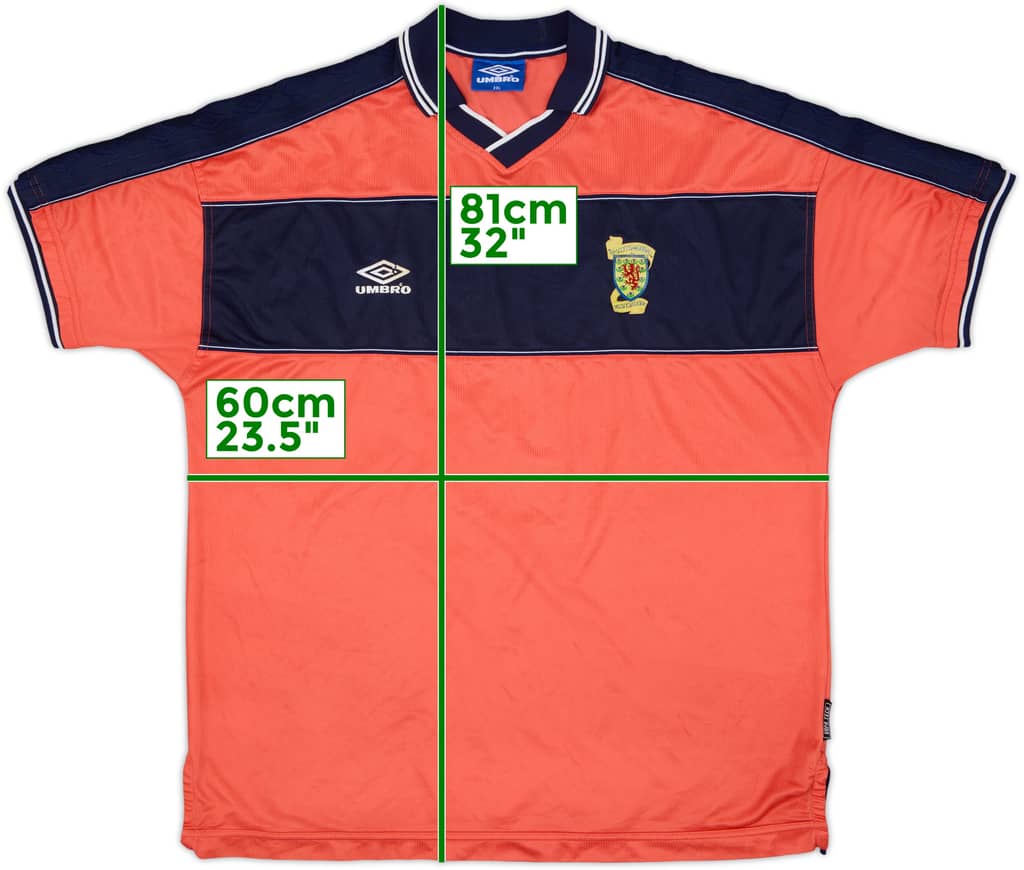 1999-00 Scotland Away Shirt - 6/10 - (XXL)