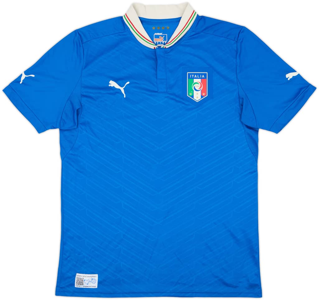 2012-13 Italy Home Shirt - 8/10 - (L)