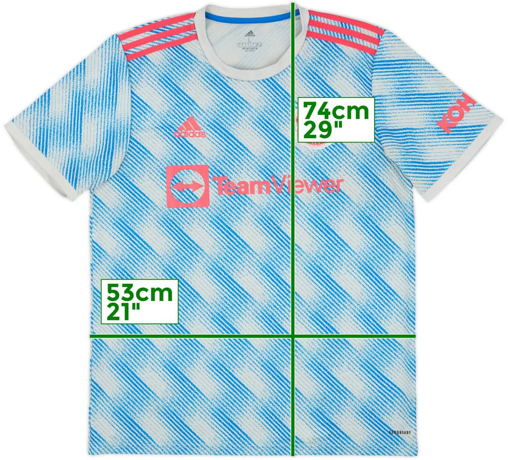 2021-22 Manchester United Away Shirt - 4/10 - (L)