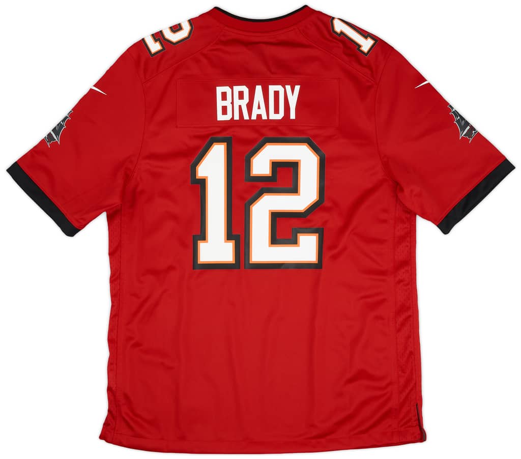 2020-22 Tampa Bay Buccaneers Brady #12 Nike Game Home Jersey (L)