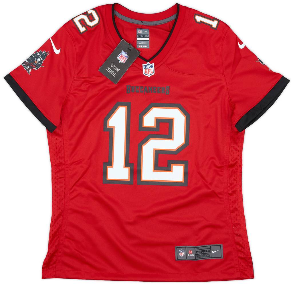 2020-22 Tampa Bay Buccaneers Brady #12 Nike Game Home Jersey (Womens) M