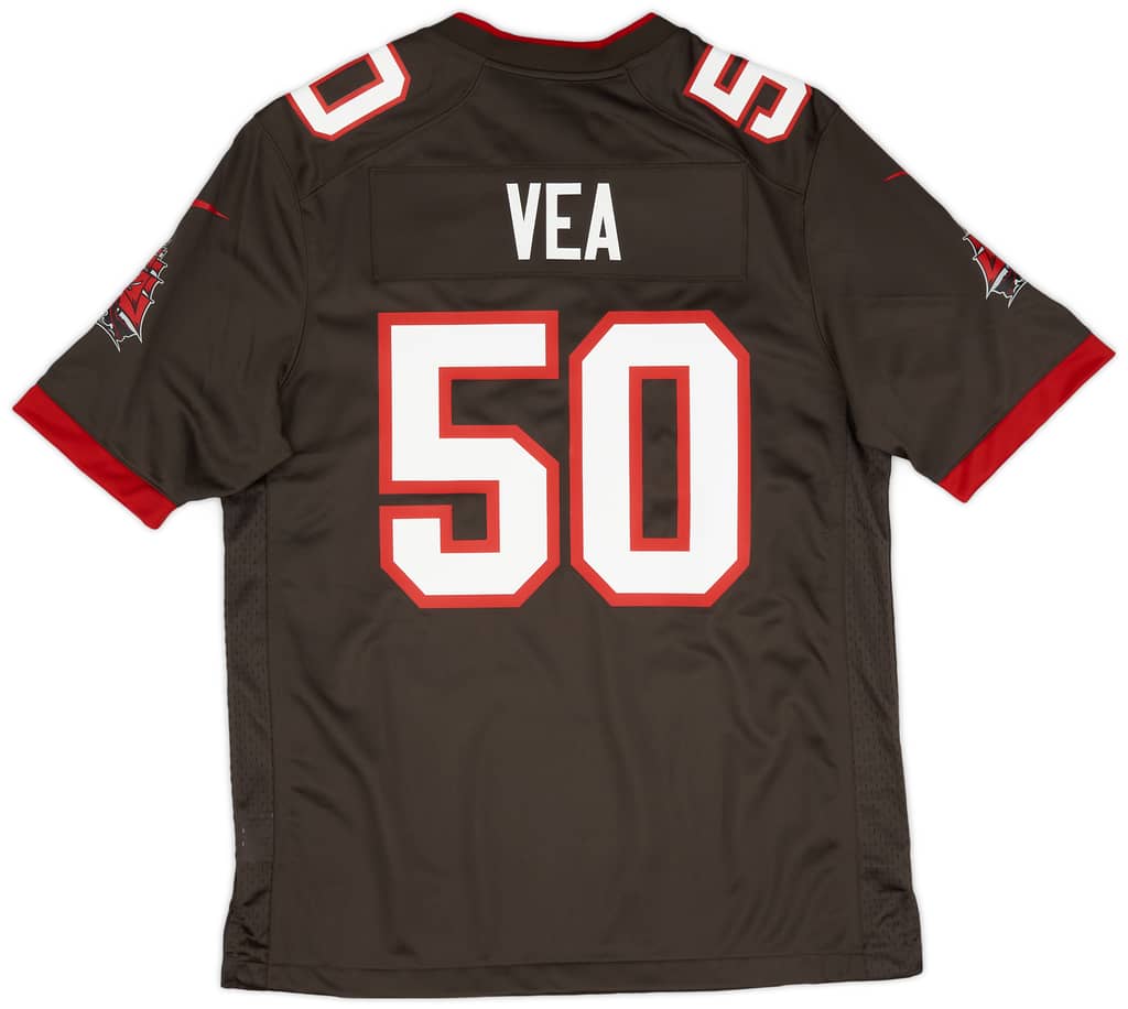 2020-23 Tampa Bay Buccaneers Vea #50 Nike Game Alternate Jersey (M)