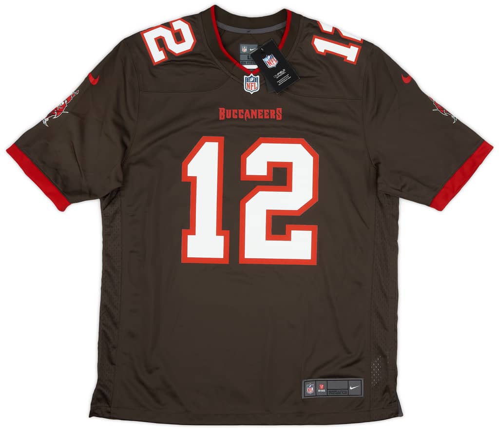 2020-22 Tampa Bay Buccaneers Brady #12 Nike Game Alternate Jersey (M)