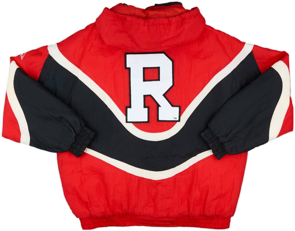 1990s Rutgers Scarlett Knights Apex One Rain Coat - 8/10 - (XL)