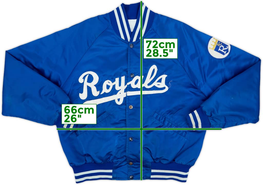 1980s Kansas City Royals Starter Satin Varsity Jacket - 6/10 - (XL)