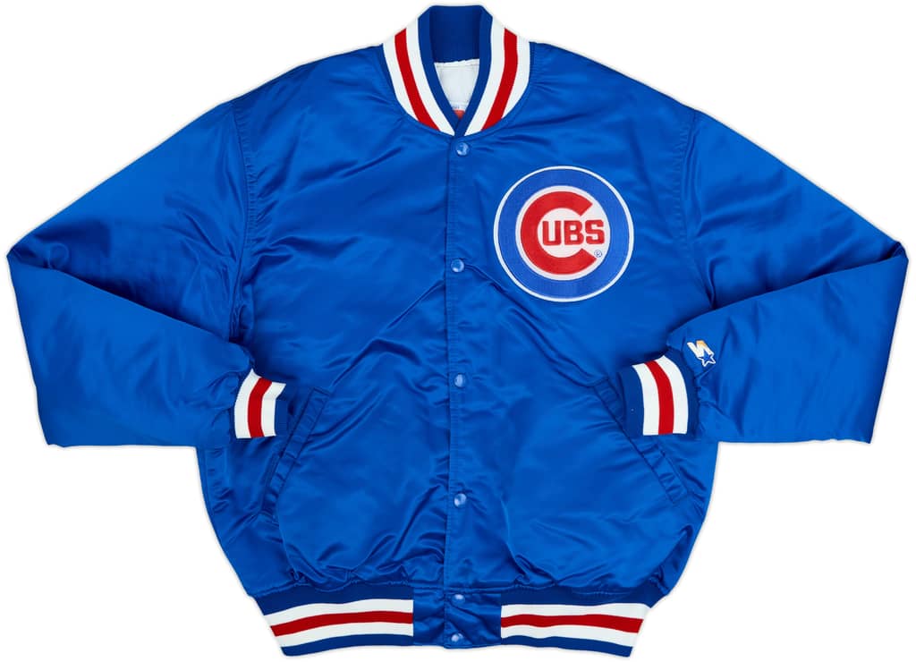 1980s Chicago Cubs Starter Satin Varsity Jacket - 8/10 - (L)