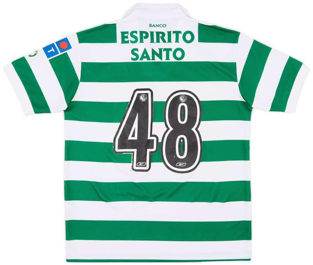 2005-06 Sporting CP Match Issue Home Shirt #48