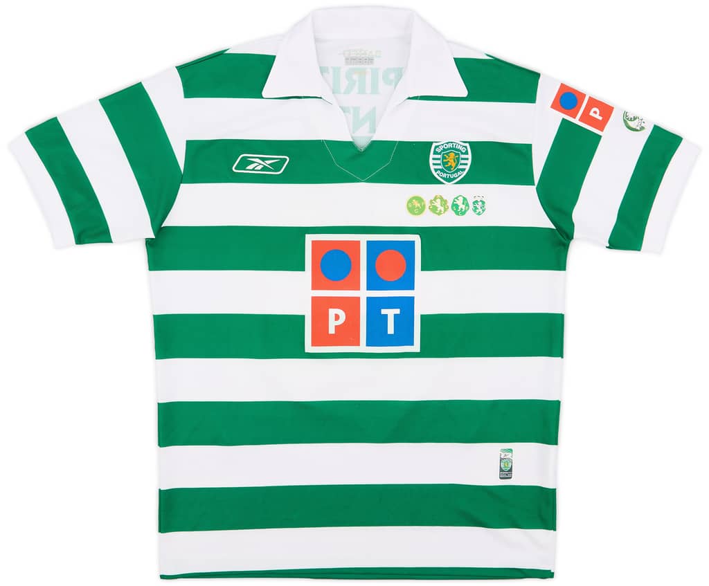 2005-06 Sporting CP Match Issue Home Shirt #48