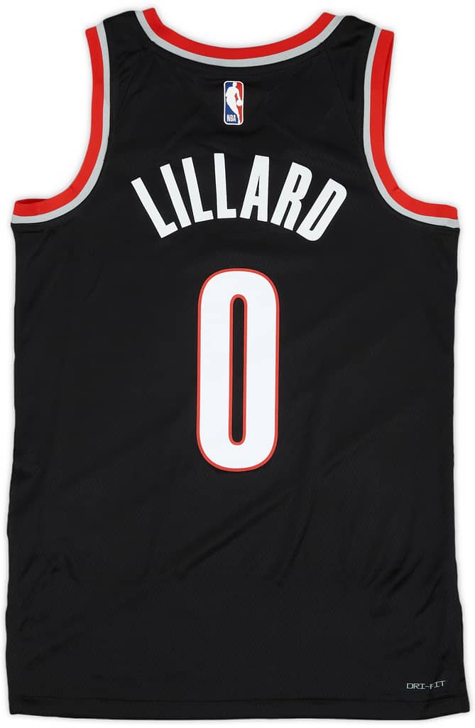 2017-23 Portland Trail Blazers Lillard #0 Nike Swingman Away Jersey (L)