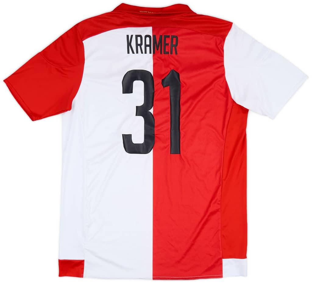 2015-16 Feyenoord Home Shirt Kramer #31 - 5/10 - (XL)