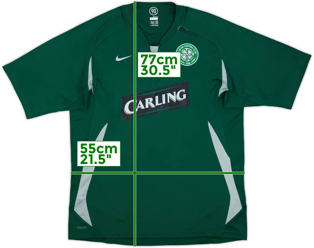 2007-08 Celtic Nike Training Shirt - 7/10 - (L)