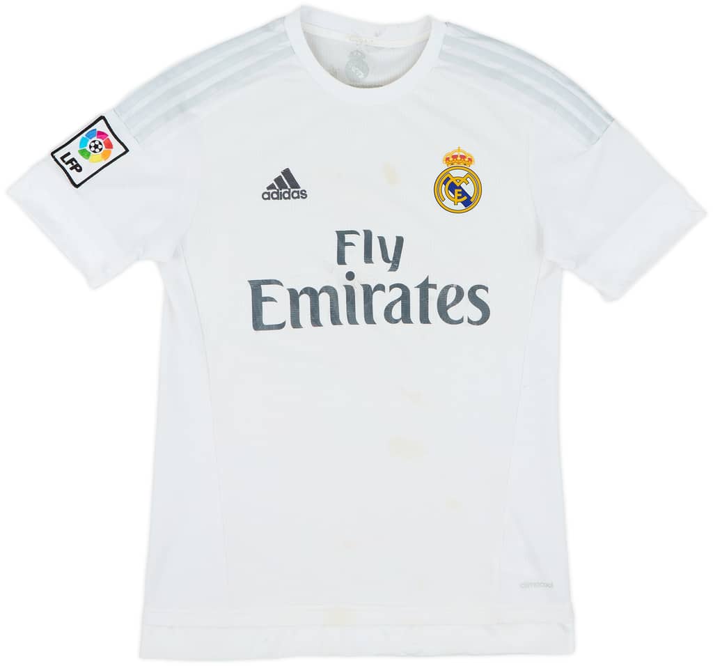 2015-16 Real Madrid Home Shirt - 5/10 - (S)
