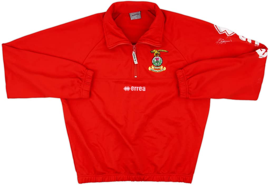 2017-18 Inverness Caledonian Thistle Errea 1/4 Zip Fleece - 5/10 - (S)