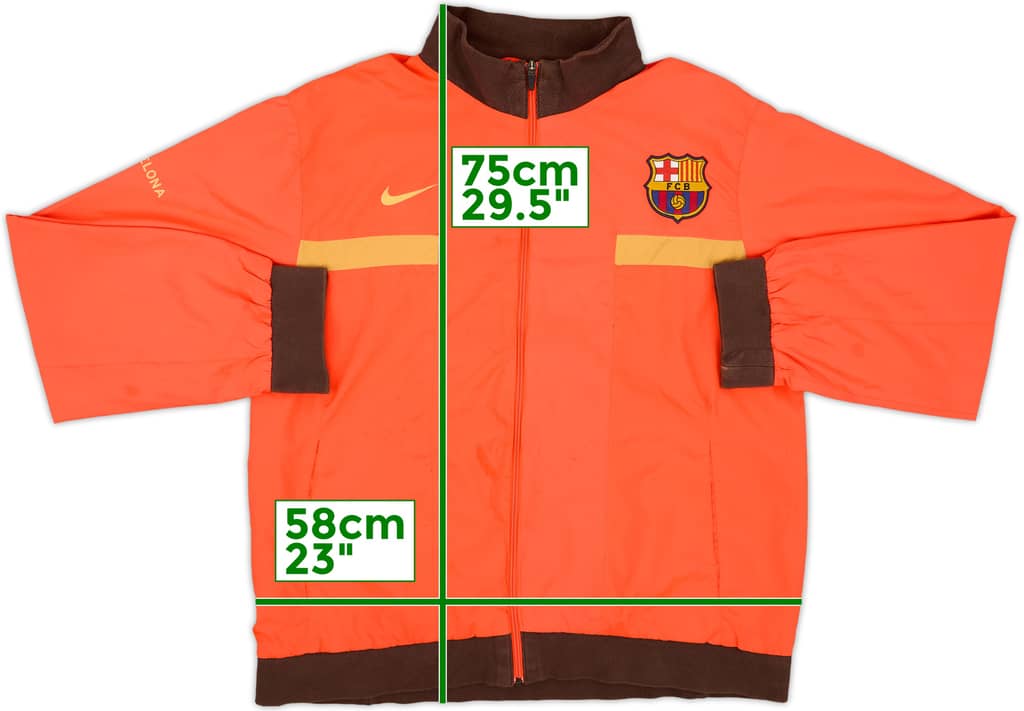 2009-10 Barcelona Nike Track Jacket - 8/10 - (XL)