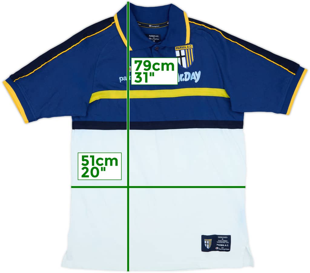 2000-01 Parma Champion Polo Shirt - 7/10 - (M)