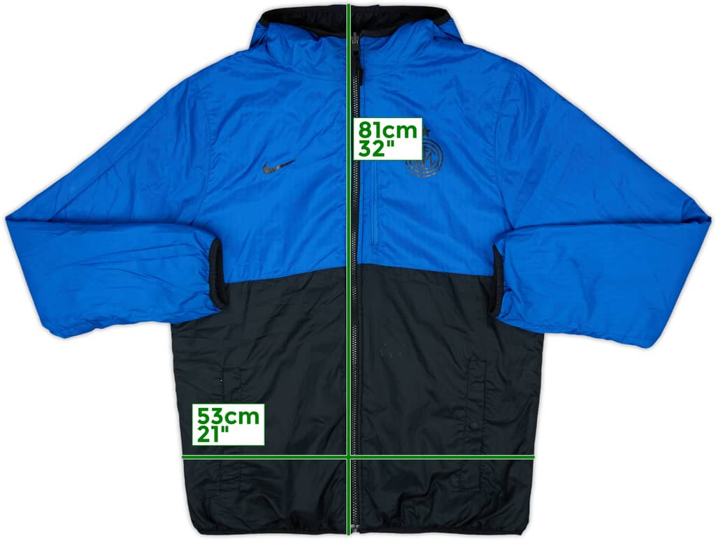 2010-11 Inter Milan Nike Reversible Padded Jacket - 5/10 - (L)