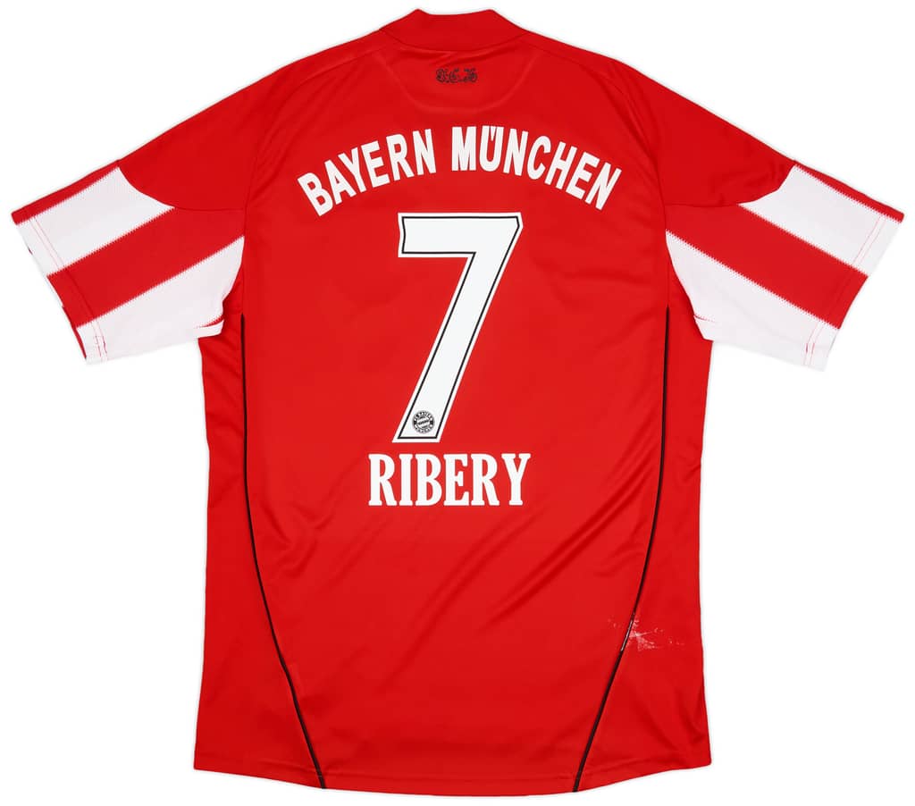 2010-11 Bayern Munich Home Shirt Ribery #7 - 6/10 - (M)