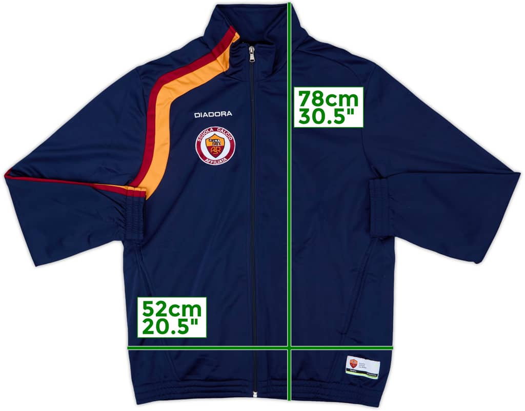2005-06 Roma 'Scuola' Diadora Sweat Top - 8/10 - (L)