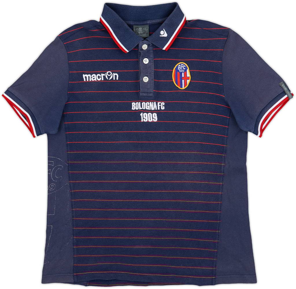 2005-06 Bologna Macron Polo Shirt - 9/10 - (M)