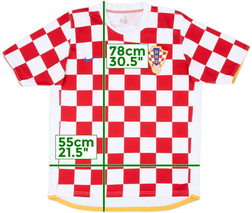 2006-08 Croatia Home Shirt - 5/10 - (L)