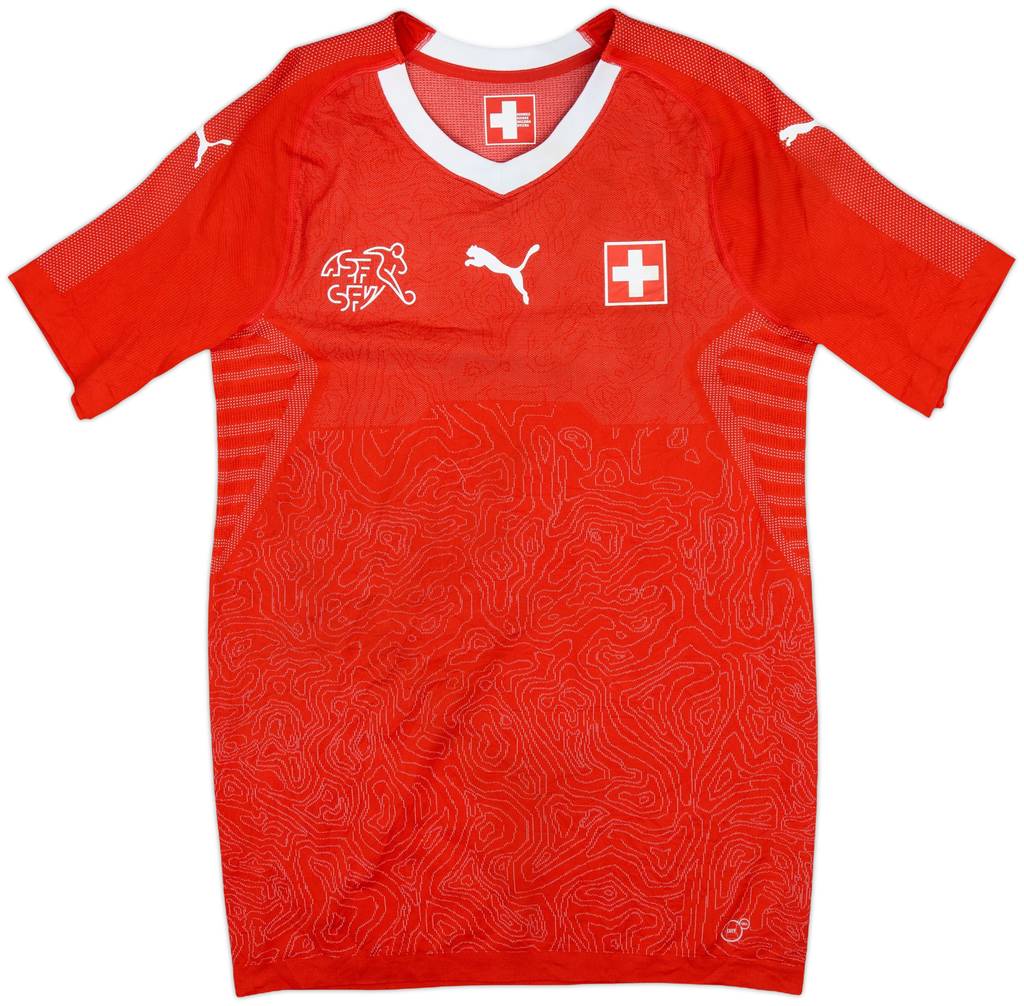 2018-20 Switzerland Authentic Home Shirt - 9/10 - (XL)