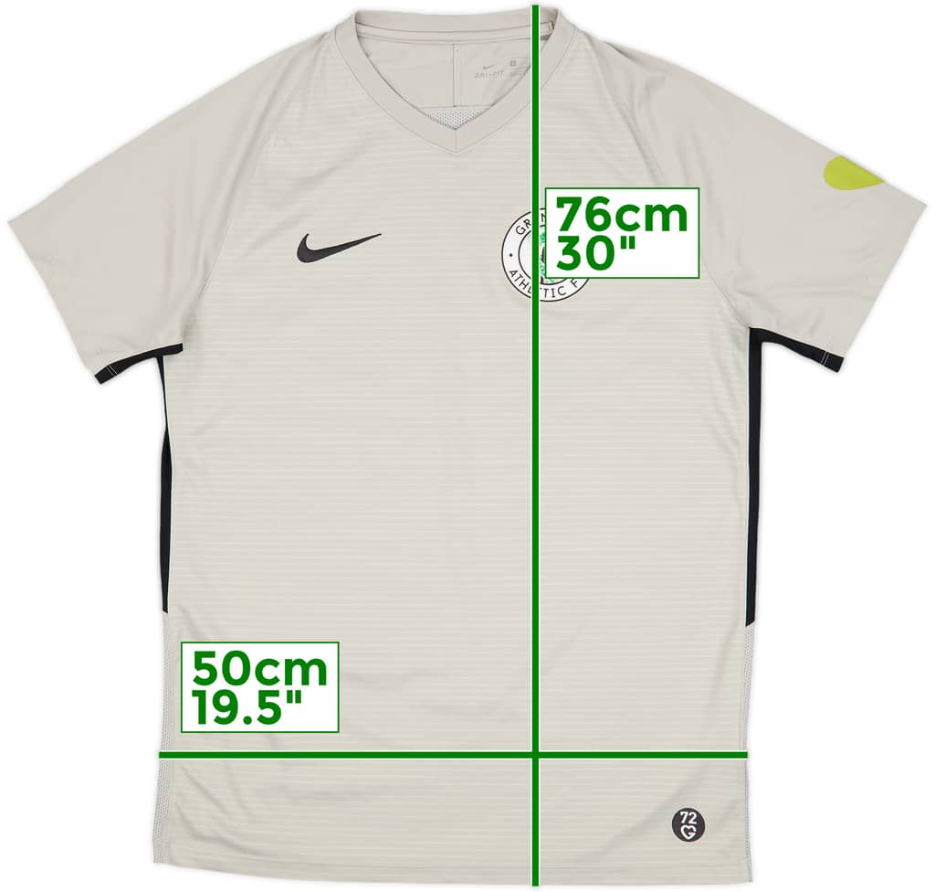 2020-21 Grenfell Athletic Nike Training Shirt - 9/10 - (L)