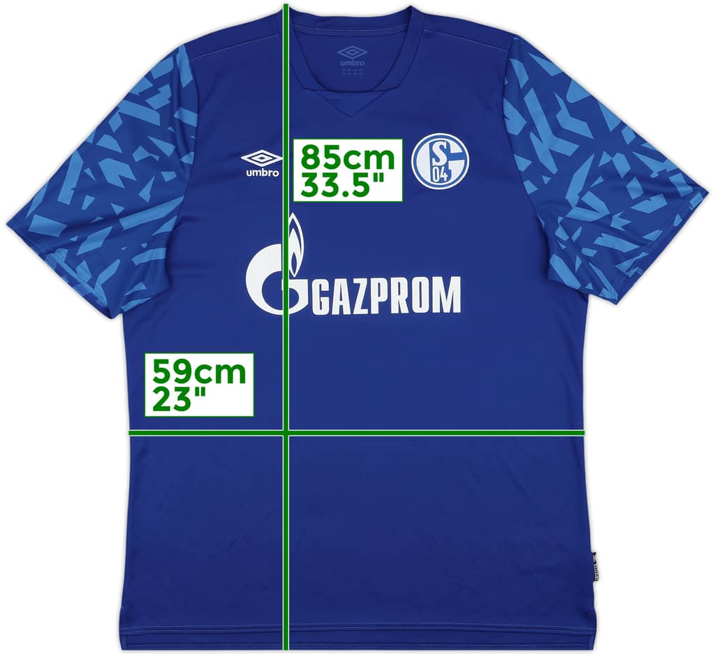 2019-20 Schalke Home Shirt - 10/10 - (XXL)