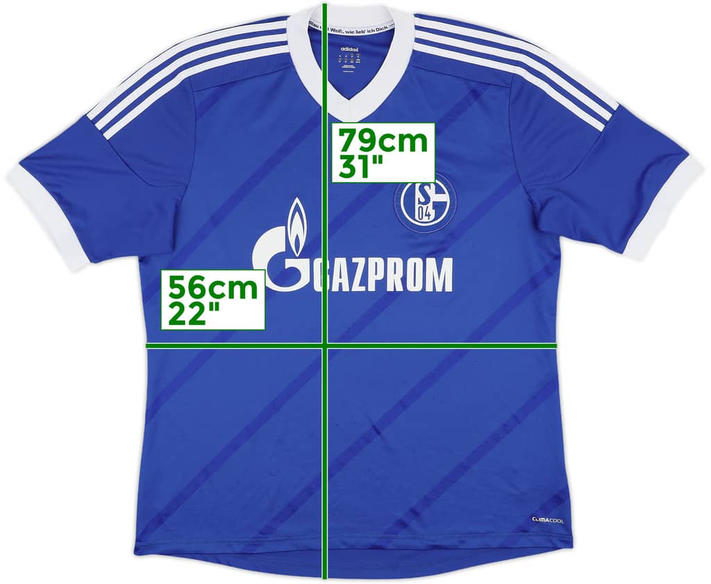 2012-14 Schalke Home Shirt - 7/10 - (XL)