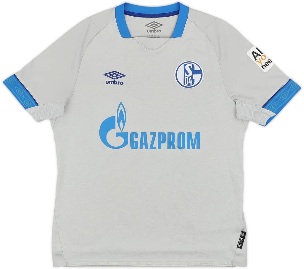 2018-19 Schalke Away Shirt - 7/10 - (L.Boys)