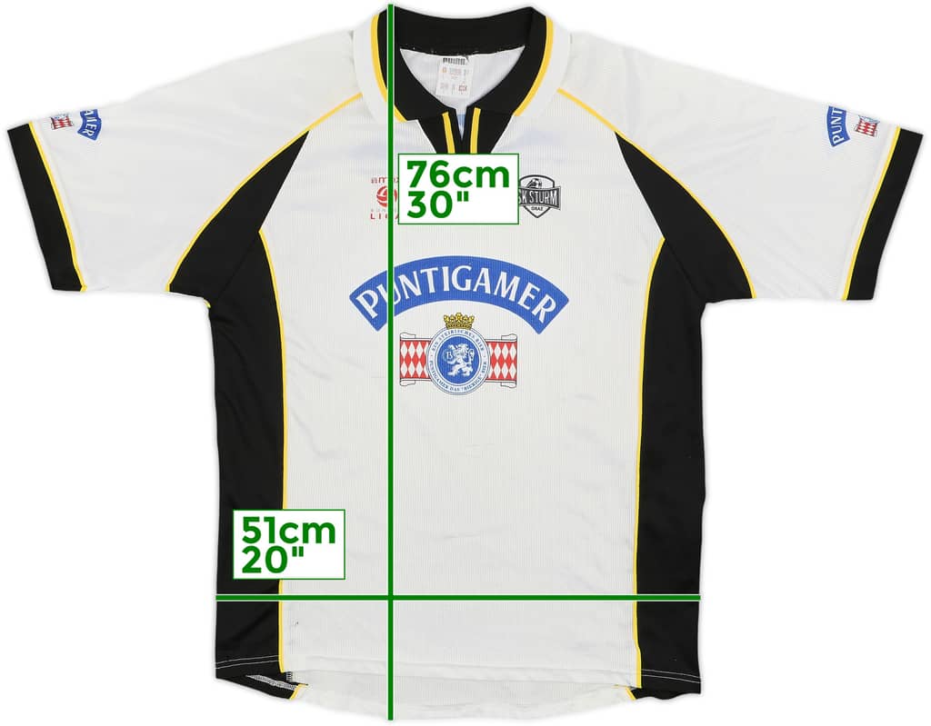 1998-99 Sturm Graz Home Shirt - 6/10 - (S)