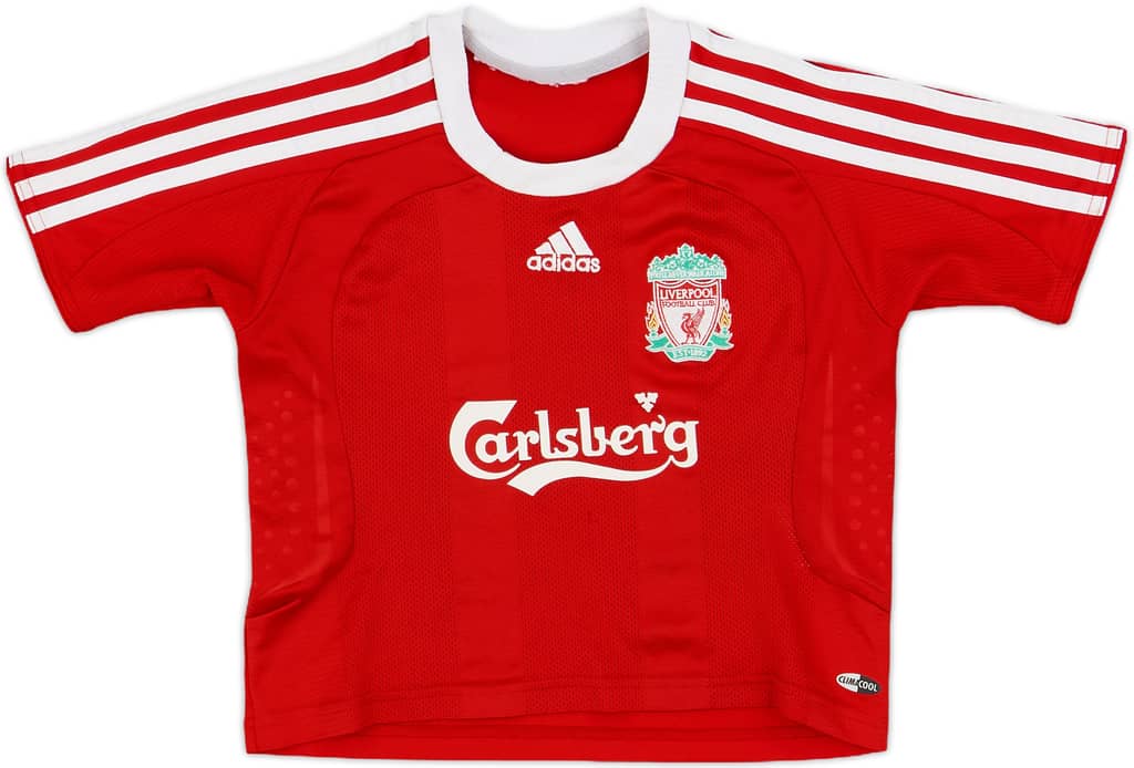 2008-10 Liverpool Home Shirt - 7/10 - (5-6 Years)
