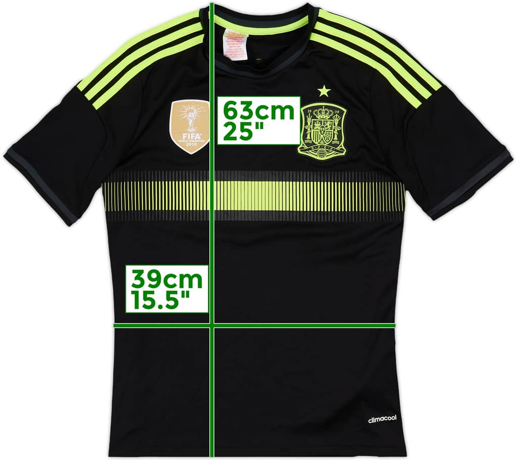 2013-15 Spain Away Shirt - 9/10 - (L.Boys)