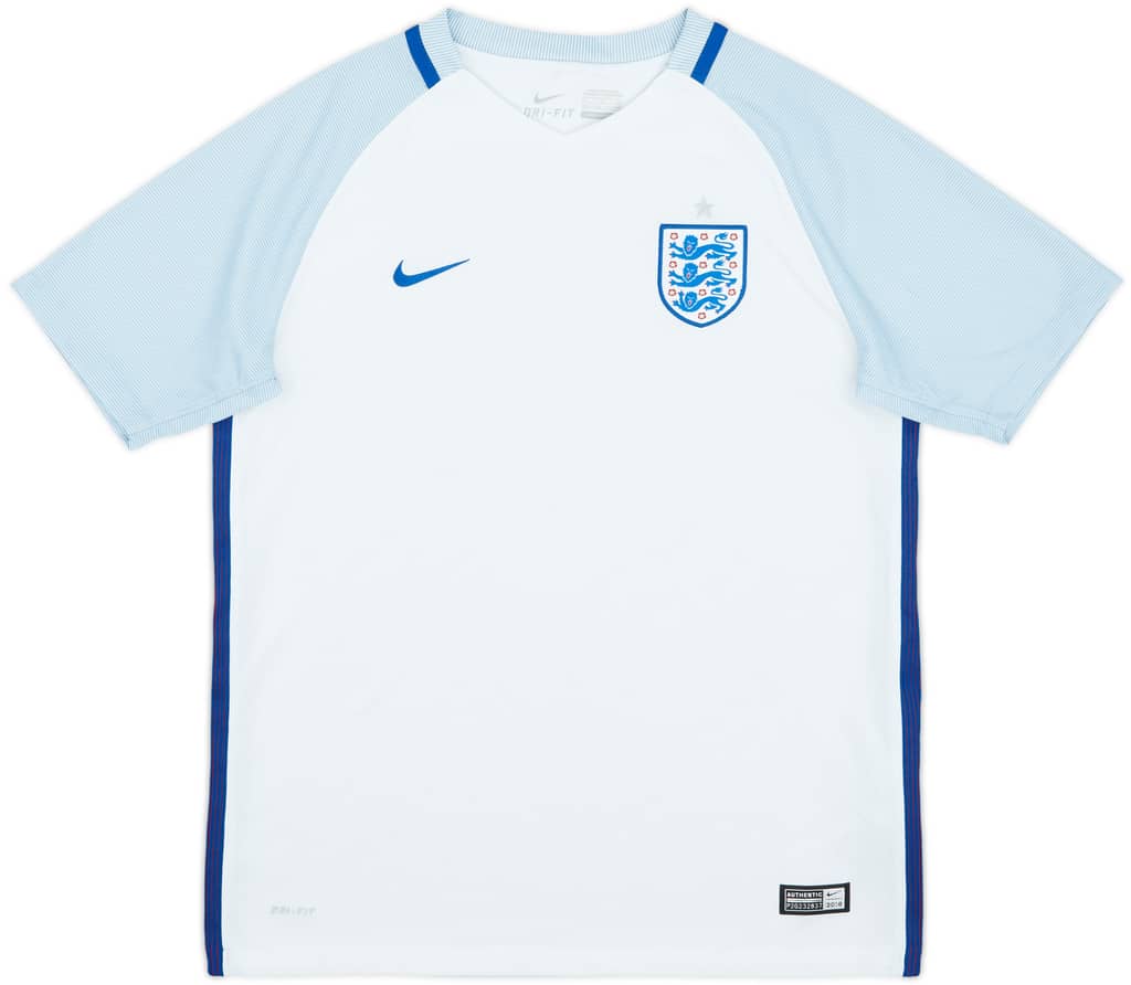 2016-17 England Home Shirt - 10/10 - (XL.Boys)
