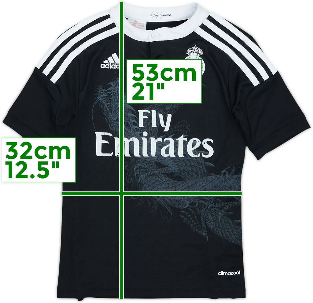 2014-15 Real Madrid Third Shirt - 5/10 - (S.Boys)