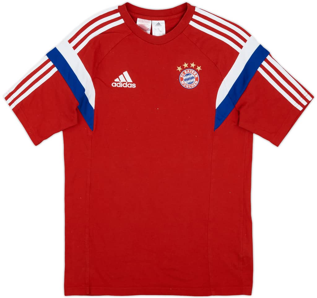 2014-15 Bayern Munich adidas Cotton Tee - 8/10 - (XL.Boys)