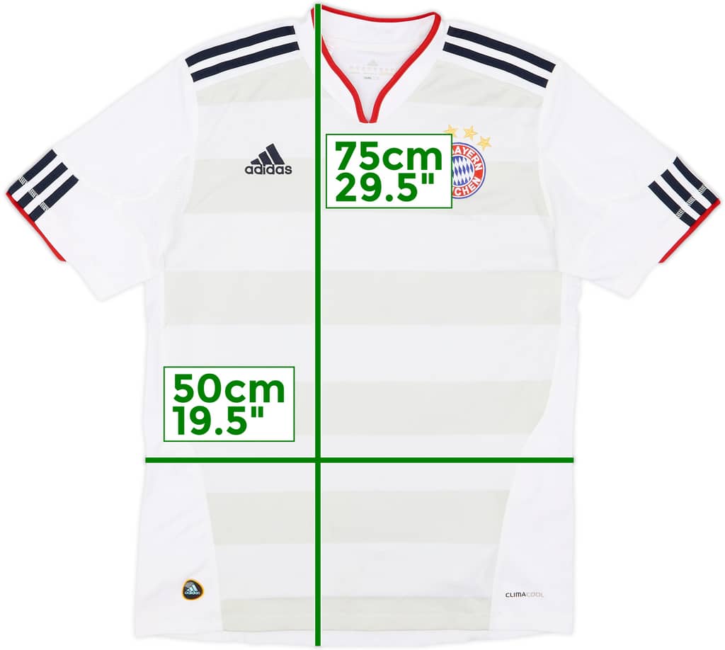 2010-11 Bayern Munich Away Shirt - 8/10 - (XL.Boys)