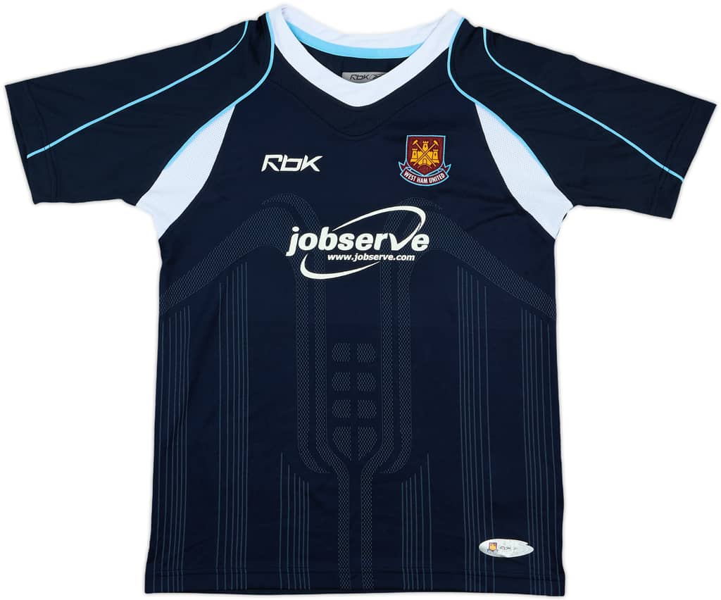 2006-07 West Ham Away Shirt - 10/10 - (L.Boys)