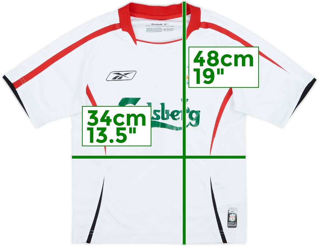 2005-06 Liverpool Away Shirt - 8/10 - (S.Boys)
