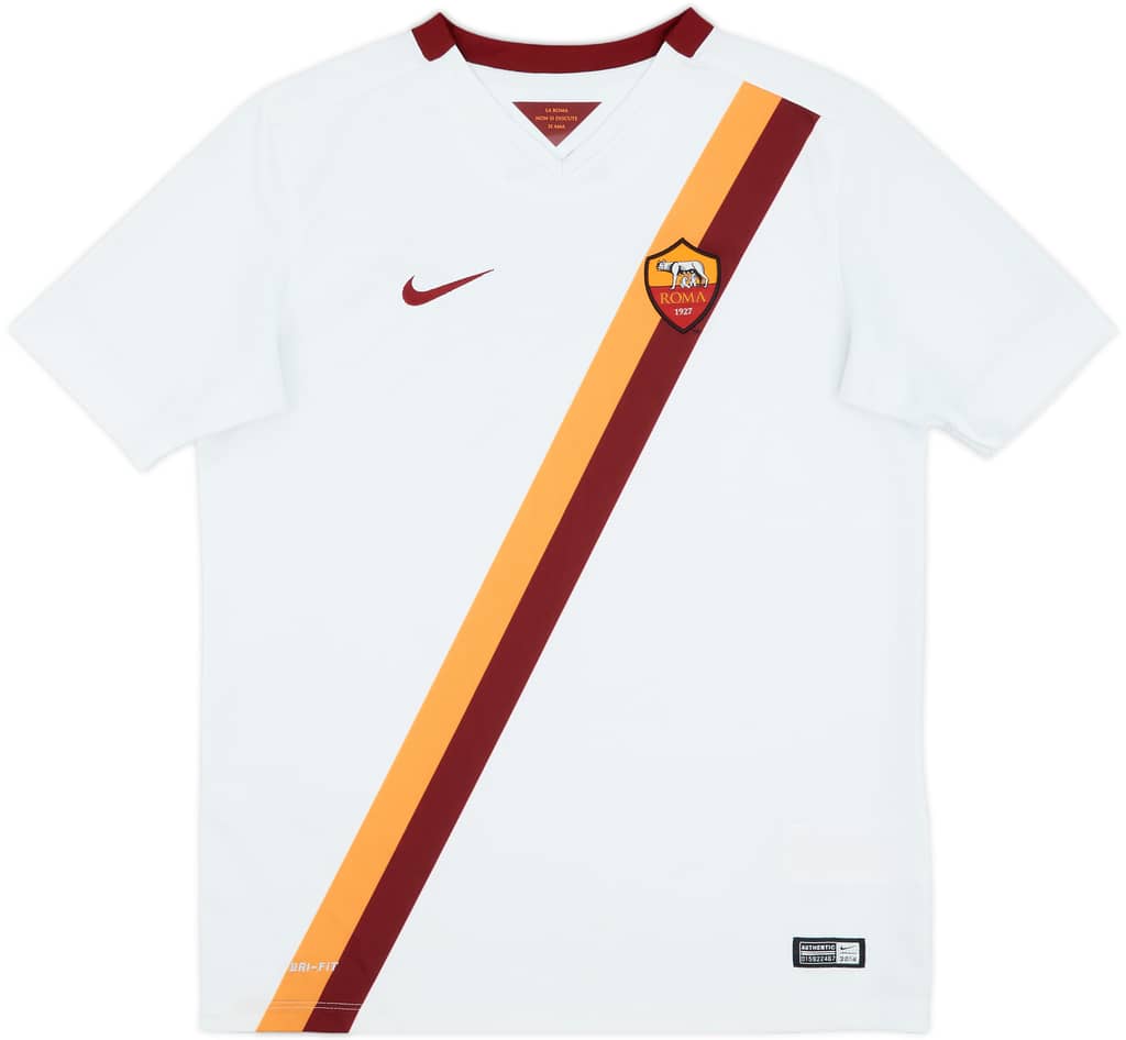2014-15 Roma Away Shirt - 8/10 - (XL.Boys)