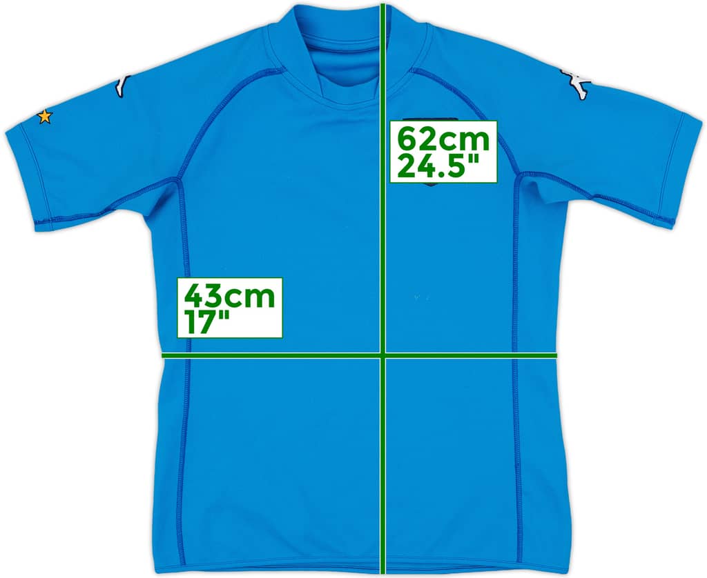 2002 Italy Home Shirt - 7/10 - (XL.Boys)