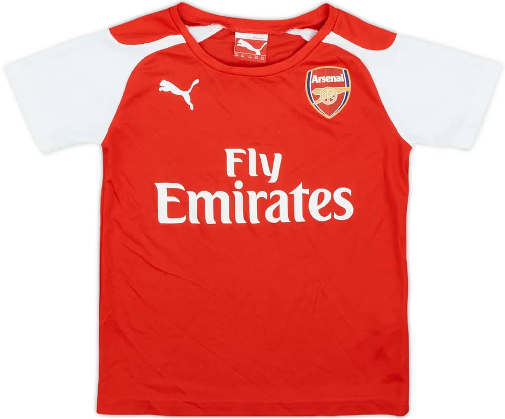 2014-15 Arsenal Home Shirt - 7/10 - (5-6 Years)