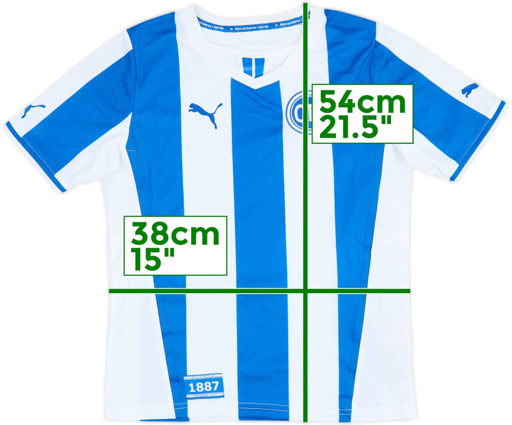 2014-15 Odense Home Shirt - 9/10 - (M.Boys)