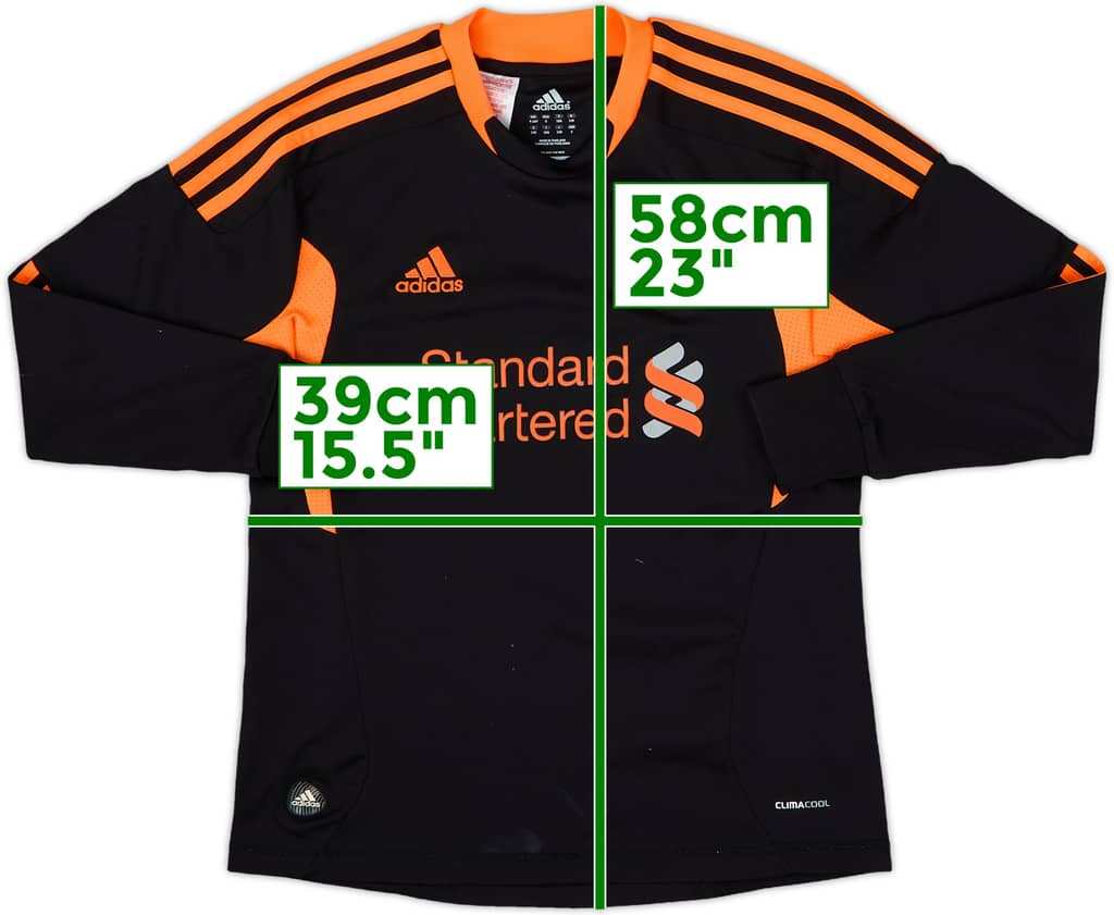2011-12 Liverpool GK Shirt - 5/10 - (S.Boys)
