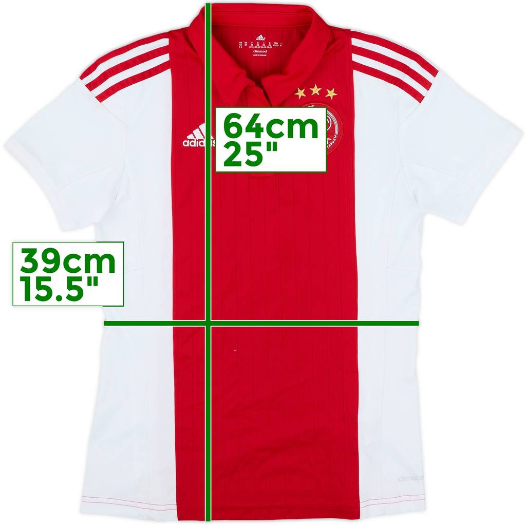 2014-15 Ajax Home Shirt - 8/10 - (Women's XS)