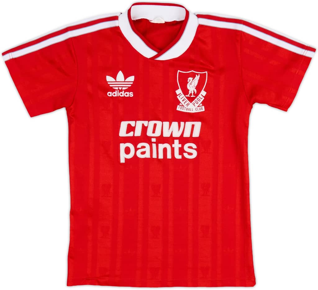 1987-88 Liverpool Home Shirt - 9/10 - (S.Boys)