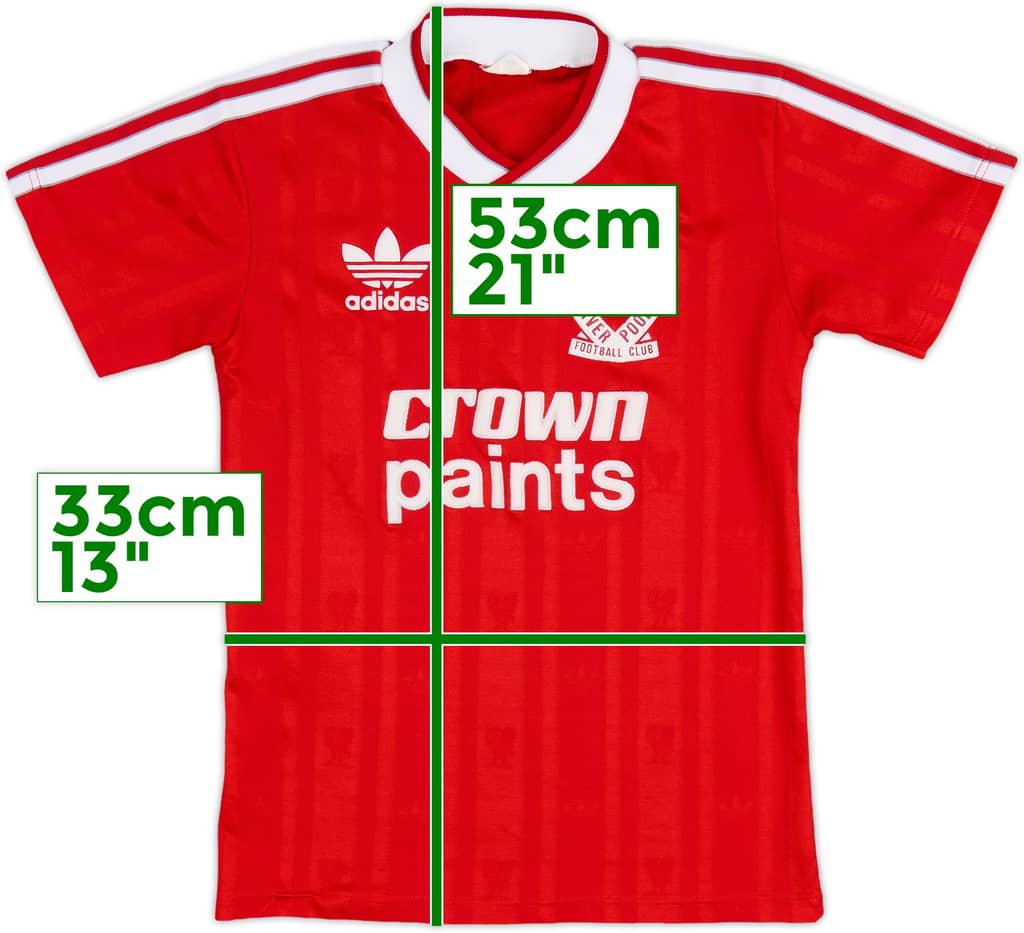 1987-88 Liverpool Home Shirt - 9/10 - (S.Boys)