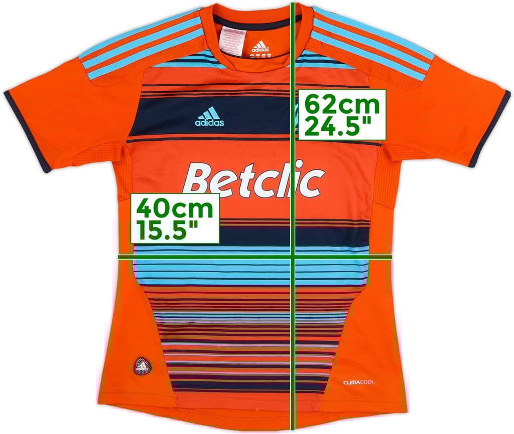 2011-12 Olympique Marseille Third Shirt - 9/10 - (M.Boys)