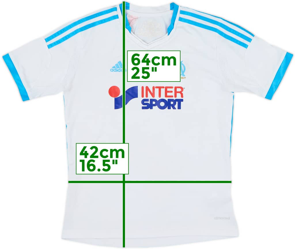 2011-12 Olympique Marseille Home Shirt - 7/10 - (M.Boys)