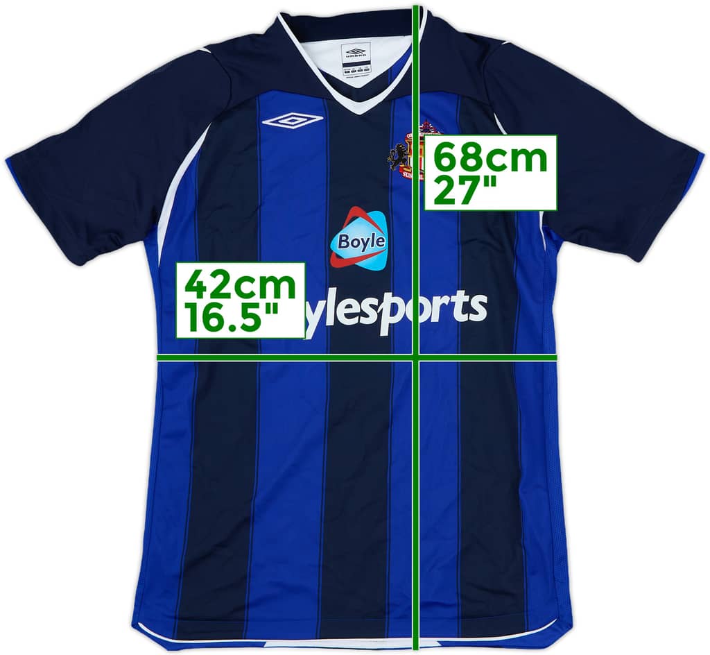 2008-09 Sunderland Away Shirt - 9/10 - (M.Boys)