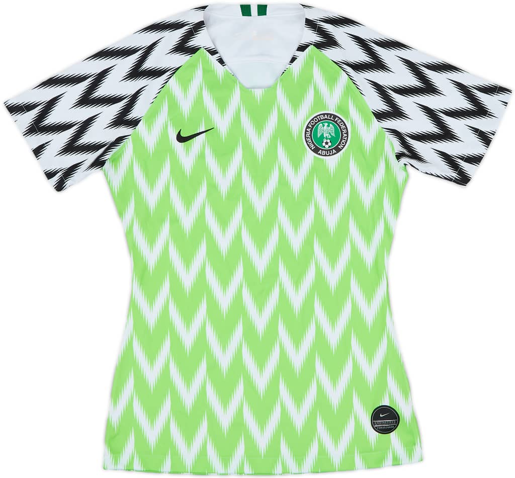 2018-19 Nigeria Home Shirt - 9/10 - (Women's XS)